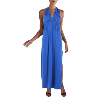 

Женское синее трикотажное платье миди без рукавов Ava + Esme  BHFO 2692, Azure blue
