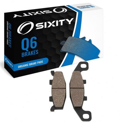 Front Organic Brake Pads 1987-1993 Kawasaki EX500 Set Full Kit A1 A2 A3 A4 fj