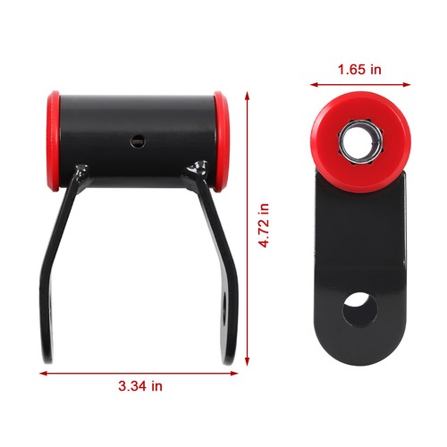 1" Rear Shackles Lift Kit #710515 For 1988-2018 Chevy Silverado GMC Sierra 1500