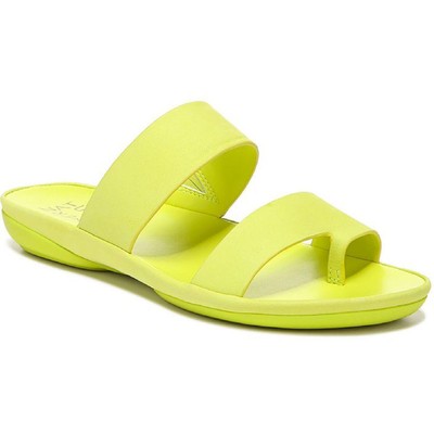 

Женские зеленые шлепанцы Naturalizer Genn Drift, ширина 8 (C, D, W) BHFO 9367, Limelight