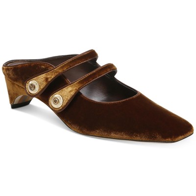 

Женские туфли Sam Edelman MCKENNA, бронзовые VLVT, коричневые лоферы на каблуке 9, средние (B,M) 0506, Бронза, MCKENNA, Bronze VLVT