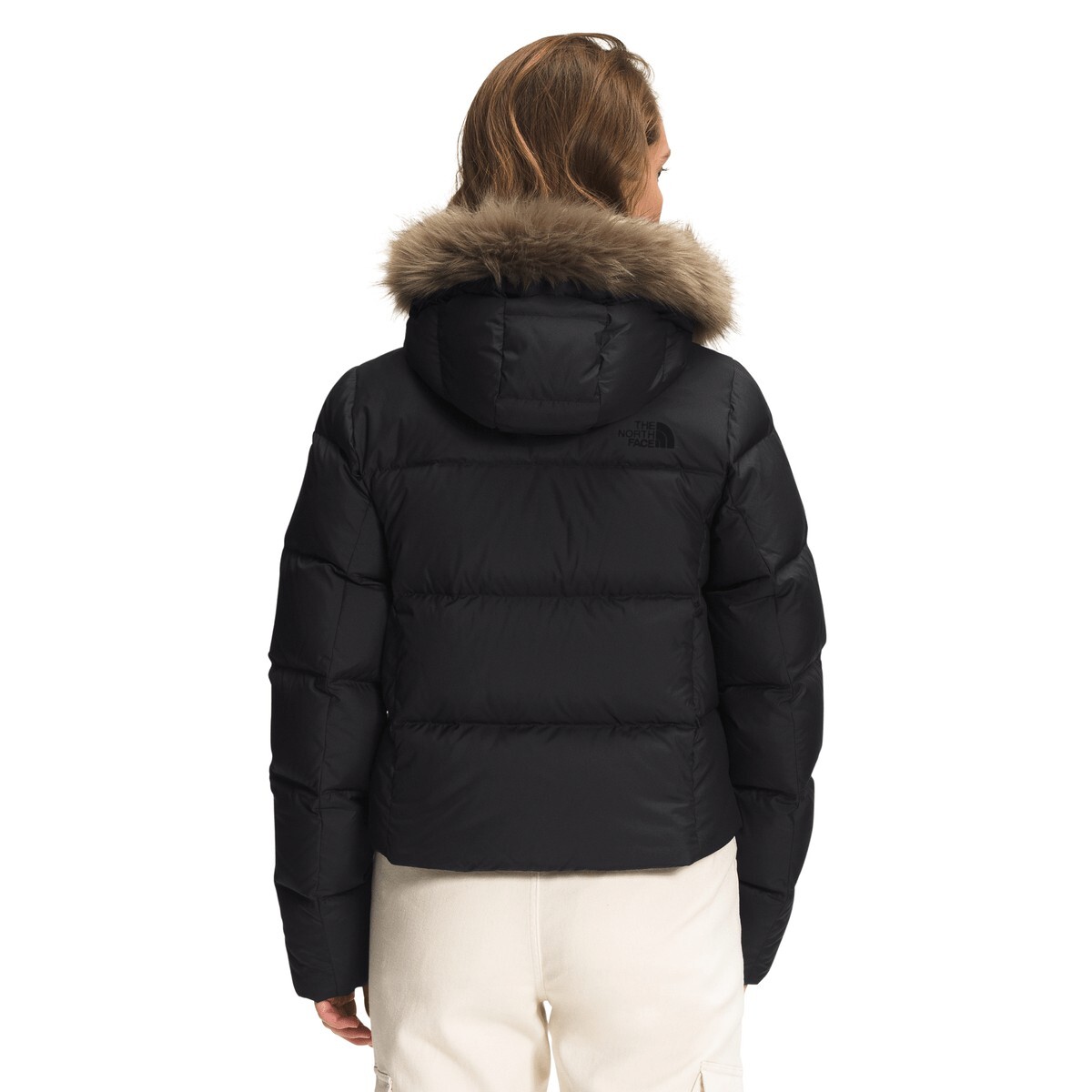 Pre-owned The North Face Women's Dealio Down Jacket Down Winter Coat In Black