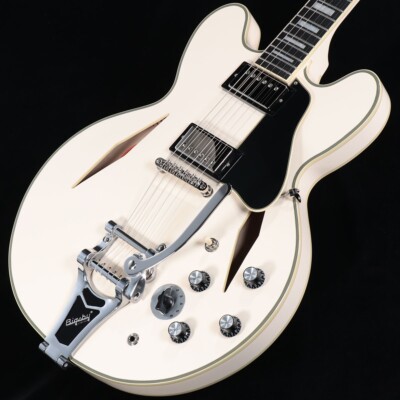 Epiphone Shinichi Ubukata ES-355 Custom Bigsby ver.02 Classic White From JAPAN