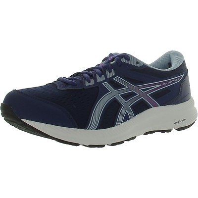 Женские кроссовки для бега и тренировок Asics Gel-Contend 8 синего цвета шириной 5,5 см (C, D, W) 0449