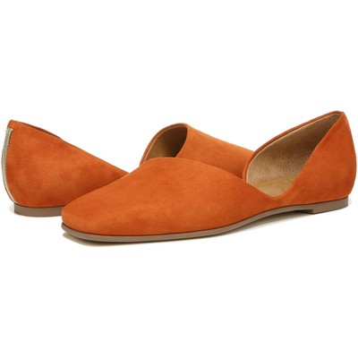 

Franco Sarto Женские кожаные туфли без шнуровки Santo DOrsay с квадратным носком BHFO 9560, Burnt orange leather, Santo