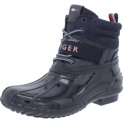 

Женские темно-синие зимние и зимние ботинки Tommy Hilfiger Huski 9, средние (B,M) BHFO 8496, Dark blue synthetic, Huski