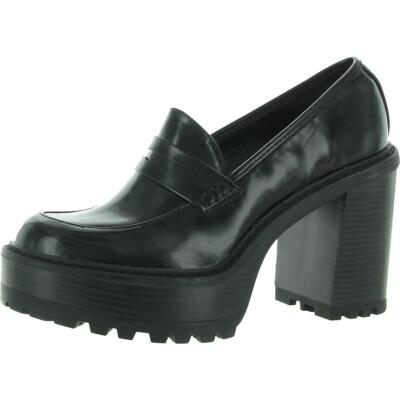 Женские ботинки-лодочки Steve Madden Kimberley Patent Penny Loafer Shooties BHFO 3347