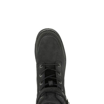 Pre-owned Harley-davidson Men's 5" Westmont Strap Side-zip Riding Boot Black - D10009, Bla