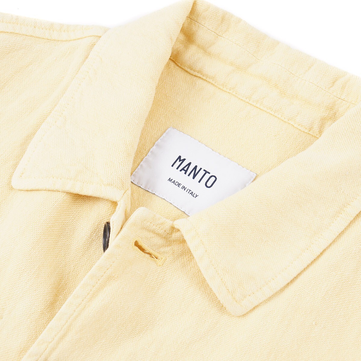 Pre-owned Manto Summer 2024 'strozzi' Light Yellow Linen Blouson Jacket M (eu 50)