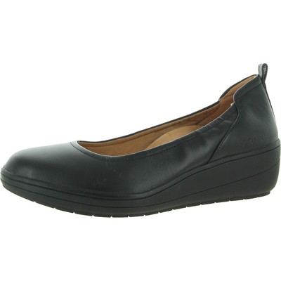 

Черные кожаные балетки Vionic Jacey, ширина 10 (C, D, W), BHFO 2327, Black/black leather