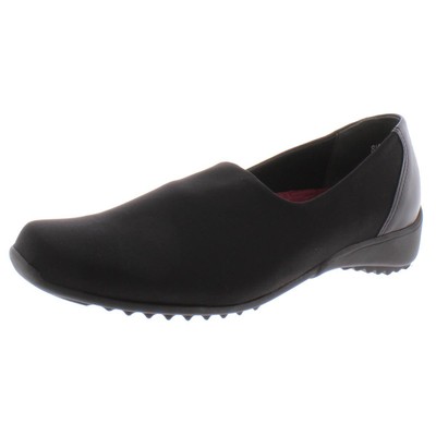 Munro Womens Traveler Black Casual Shoes Flats 7.5 Wide (C,D,W) BHFO 6784