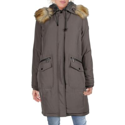 

Женская серая пуховая зимняя парка French Connection Верхняя одежда  BHFO 1836, Light grey