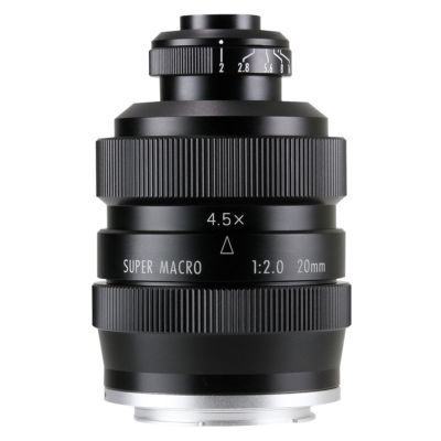 Zhongyi Mitakon 20mm f/2 4.5X Super Macro Lens for Mirrorless Canon EOS M camera