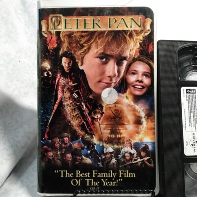 Peter Pan VHS 2004 Clamshell Live Action Late Era