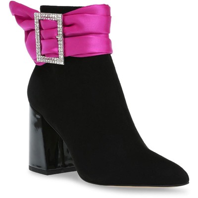 

Женские саржевые ботильоны Betsey Johnson Millburn на молнии BHFO 8001, Millburn
