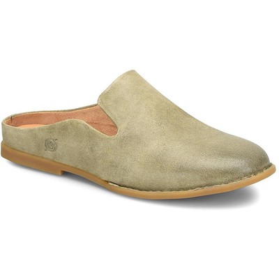 Повседневные шлепанцы Born Womens Maia из кожи без застежки BHFO 3253