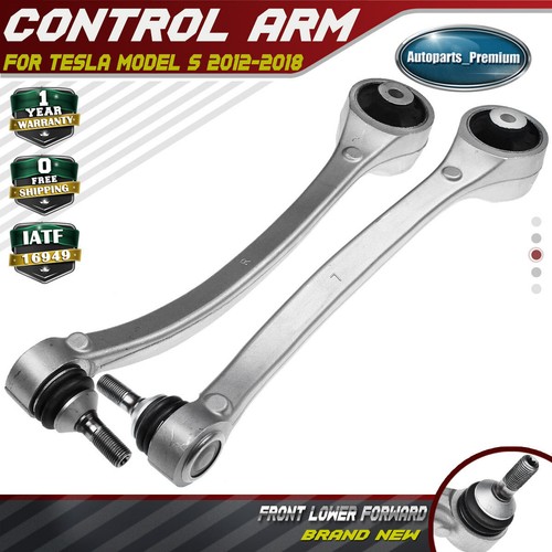 2pcs Front Left and Right Lower Forward Control Arm for Tesla Model S