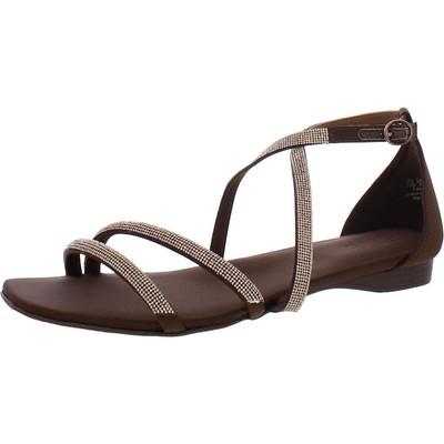 Женские босоножки Naturalizer Sicily коричневого цвета на ремешках 6 Medium (B,M) BHFO 7050