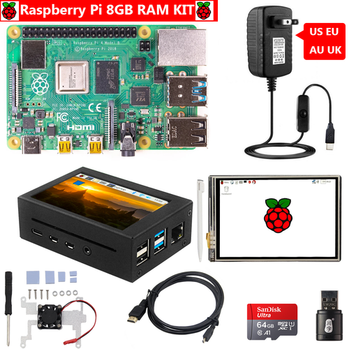 マザーボード Raspberry pi 4B ram 8GB Raspberry Pi 4 Model B 8gb Cortex A72 Processor # 2020 Model