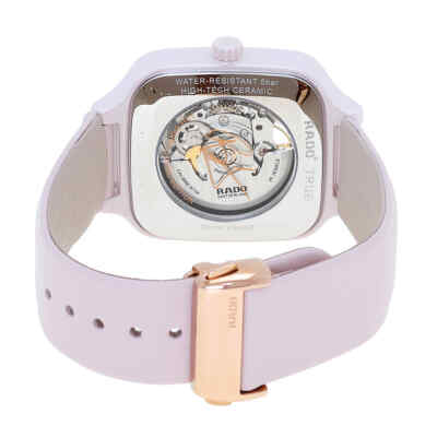 Pre-owned Rado True Square X Ash Barty Limited Edition Automatic White Mop Dial Ladies