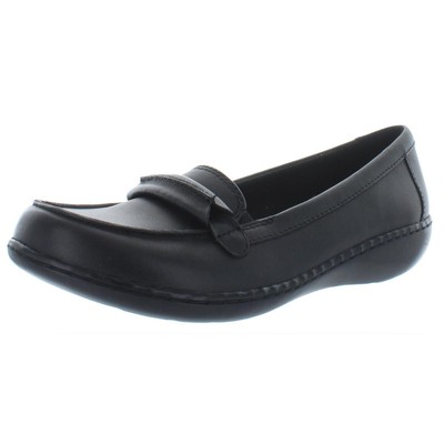 

Женские черные классические лоферы Clarks Ashland Lily 9,5 средний (B,M) BHFO 5935, Black leather