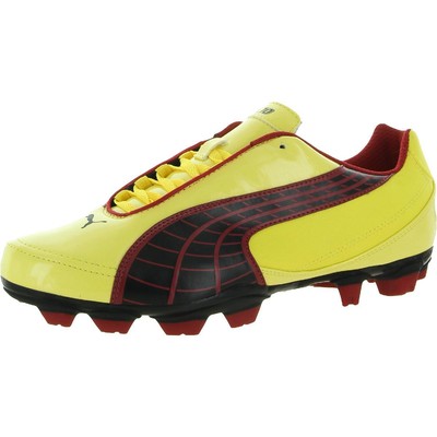 

Футбольные бутсы Puma Mens v5.10 Yellow Soccer Athletic 9 Medium (D) BHFO 6527, Blazing yellow/black/chili pepper, v5.10