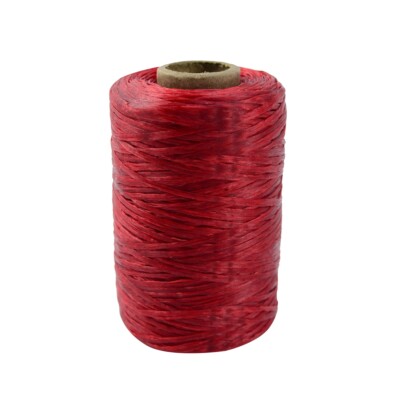 Single Spool Artificial Red Deer Sinew Waxed Beading Craft Poly Thread Wax Sinue