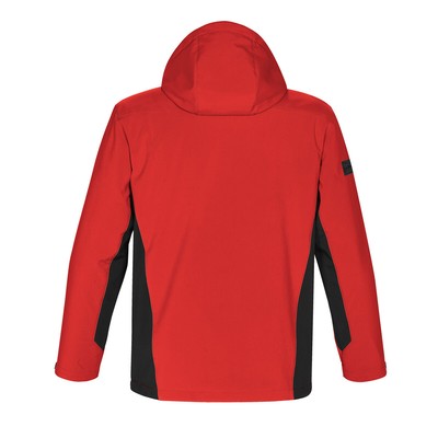 Pre-owned Stormtech Mens Atmosphere 3-in-1 Performance Jacket (waterproof, (bc3074) In Stadium Red/black