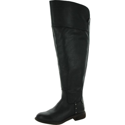

Женские высокие сапоги до колена Franco Sarto Haleen 7 Medium (B,M) BHFO 5146, Black leather