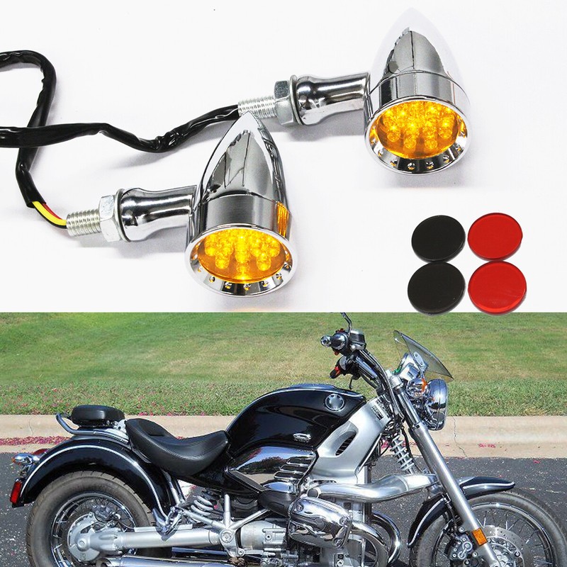For R1200C R18 R1250RS G310GS LED Motorcycle Turn Signals Indicators Bullet UK
