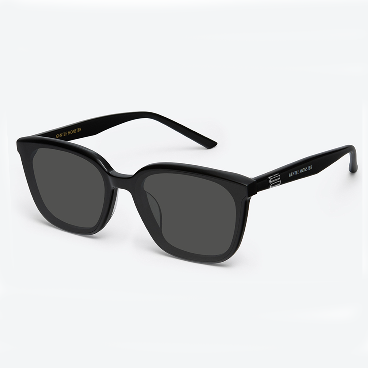 Pre-owned Gentle Monster Authentic  2024 Pino 01 Acetate Black Sunglasses