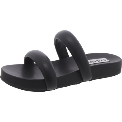 Женские босоножки Steve Madden Tracer Black Slide 5 размера средний (B, M) BHFO 6697