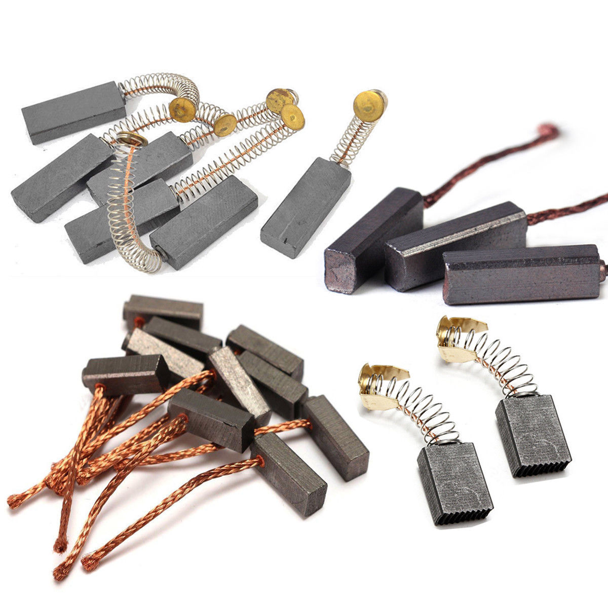 10 pcs Electric Drill Motor 5x8x14mm Carbon Brushes Repair Part