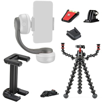 Комплект штатива JOBY GorillaPod Rig 5K с креплением, поворотным кронштейном и QR-пластиной 3K
