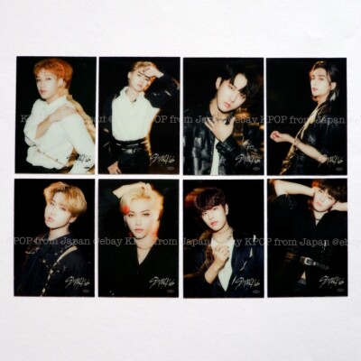 Stray Kids Scars / Thunderous Official 8 Photocards Tower Record set Photo card 
