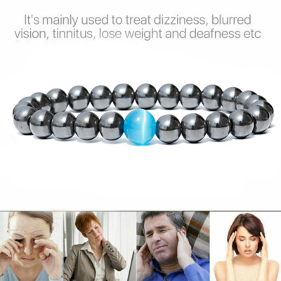 7 Chakra Natural Stone Lava Tiger Eye Bracelets 8mm Hematite Healing Bracelets