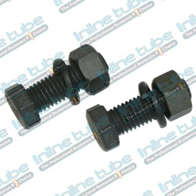 1964-66 GM A-Body Pontiac Olds Chevy Buick Rear Spring Hold Down Clamp Bolts NOS
