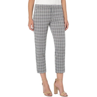 

Женские брюки в клетку Liverpool Los Angeles Kelsey Glen BHFO 7016, Gray/white/tan/glen, Kelsey