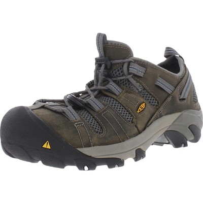 

Мужская рабочая и защитная обувь Keen Atlanta Cool Grey 11 Extra Wide (EE) BHFO 7709, Gargoyle/ midnight navy, Atlanta Cool