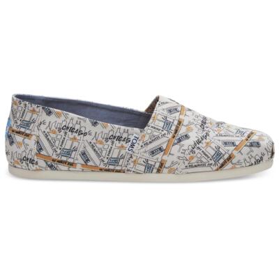 Мужские лоферы без шнуровки Toms Classic Logo BHFO 0385