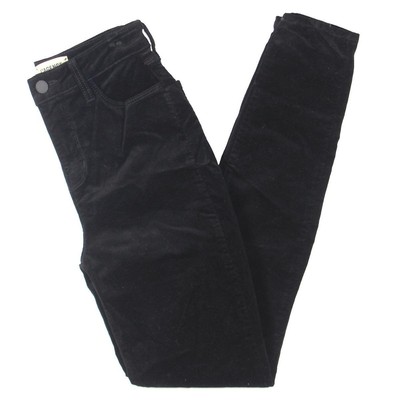 

LAgence Женские джинсы скинни Katrina Black Velveteen до щиколотки  BHFO 2476, Черный