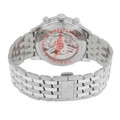 Pre-owned Breitling Navitimer Chronograph Automatic Chronometer Mens Watch Ab0137241l1a1