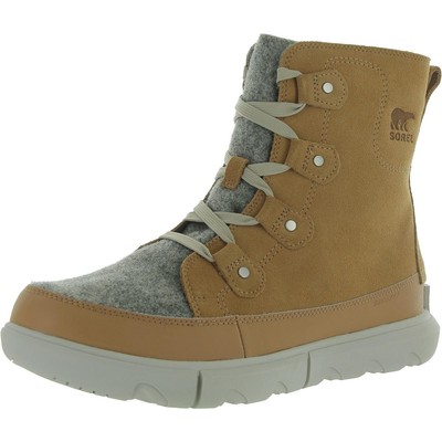 Мужские треккинговые ботинки Sorel Mens Explorer Next Tan из замши среднего размера (D) BHFO 0277