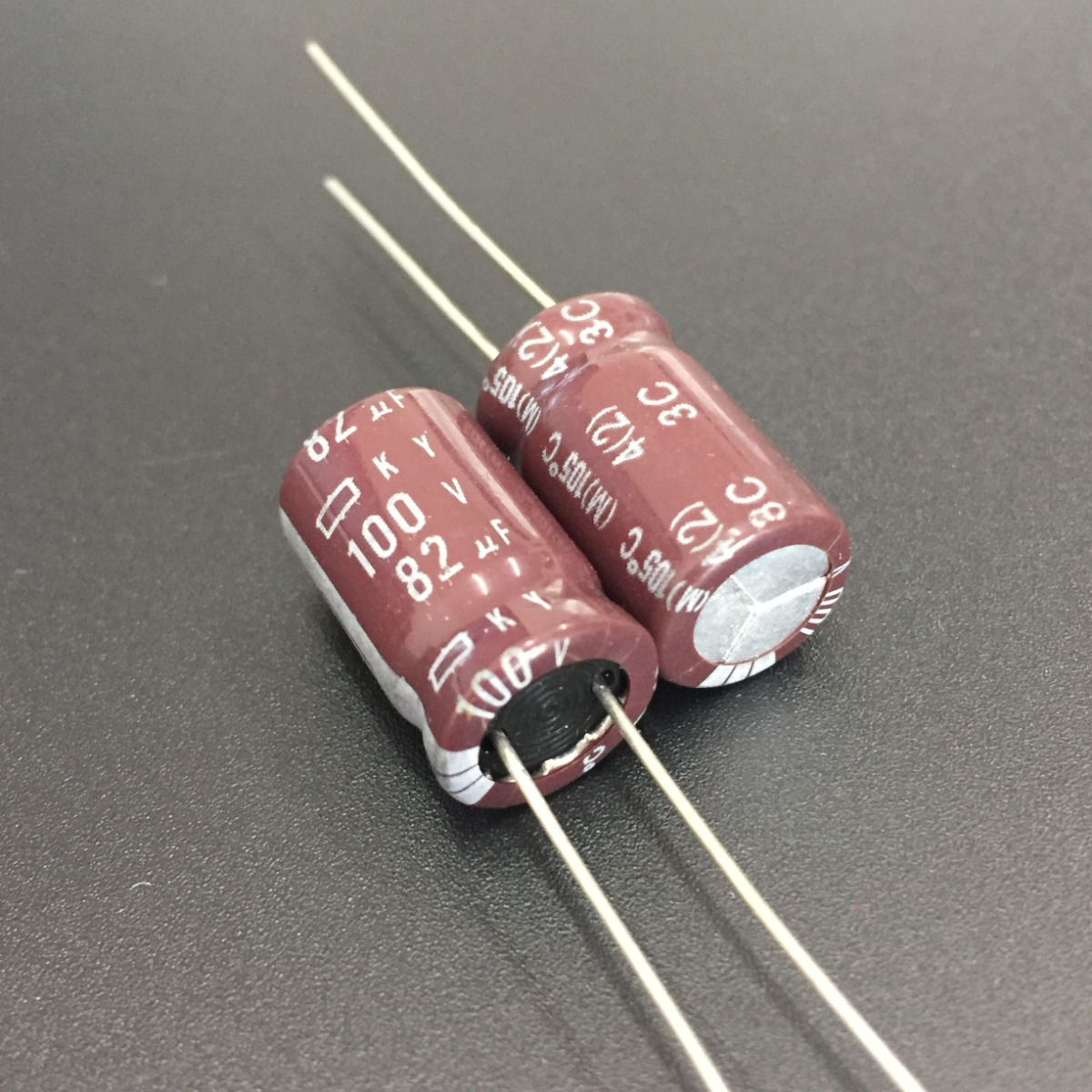 Blown capacitor