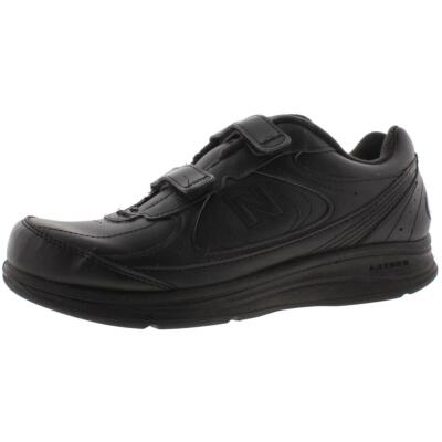 

Женские черные кожаные прогулочные туфли New Balance 9,5 узкие (AA,N) BHFO 9794, Черный