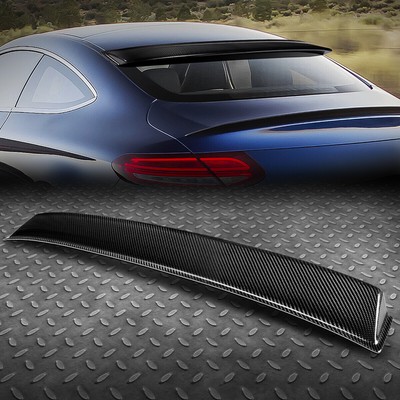 ДЛЯ 17-21 MERCEDES C-CLASS COUPE STP СТИЛЬ ЗАДНЕГО ЛОБОВОГО СТЕКЛА СПОЙЛЕР НА КРЫШЕ