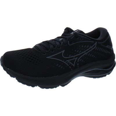 

Mizuno Женские кроссовки Wave Rider 25 черные кроссовки 7.5 Medium (B,M) BHFO 2527, Black/grey, Wave Rider 25