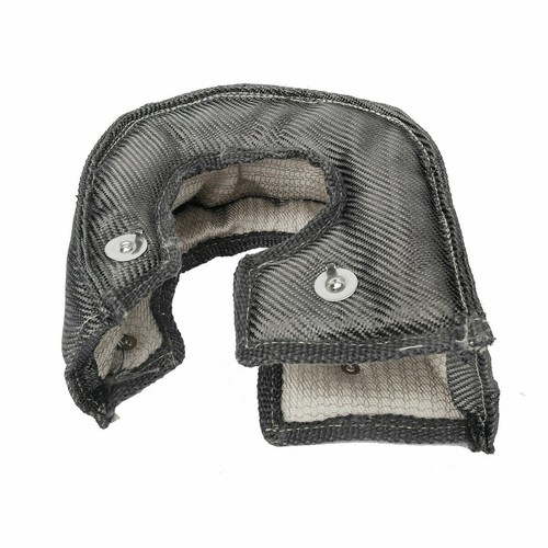 T3 Carbon Fiber Turbo Blanket Heat Shield Turbocharger Cover Wrap Black Color 