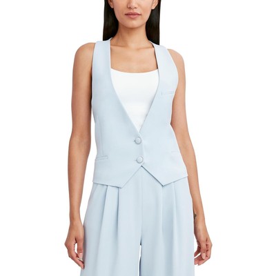

Женский синий повседневный жилет BCBGMAXAZRIA без застежек  BHFO 5587, Xenon blue