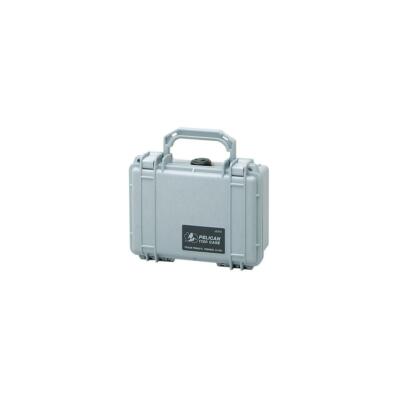 Pelican 1120 Водонепроницаемый жесткий футляр с пенопластовой вставкой, серебристый #1120-000-180